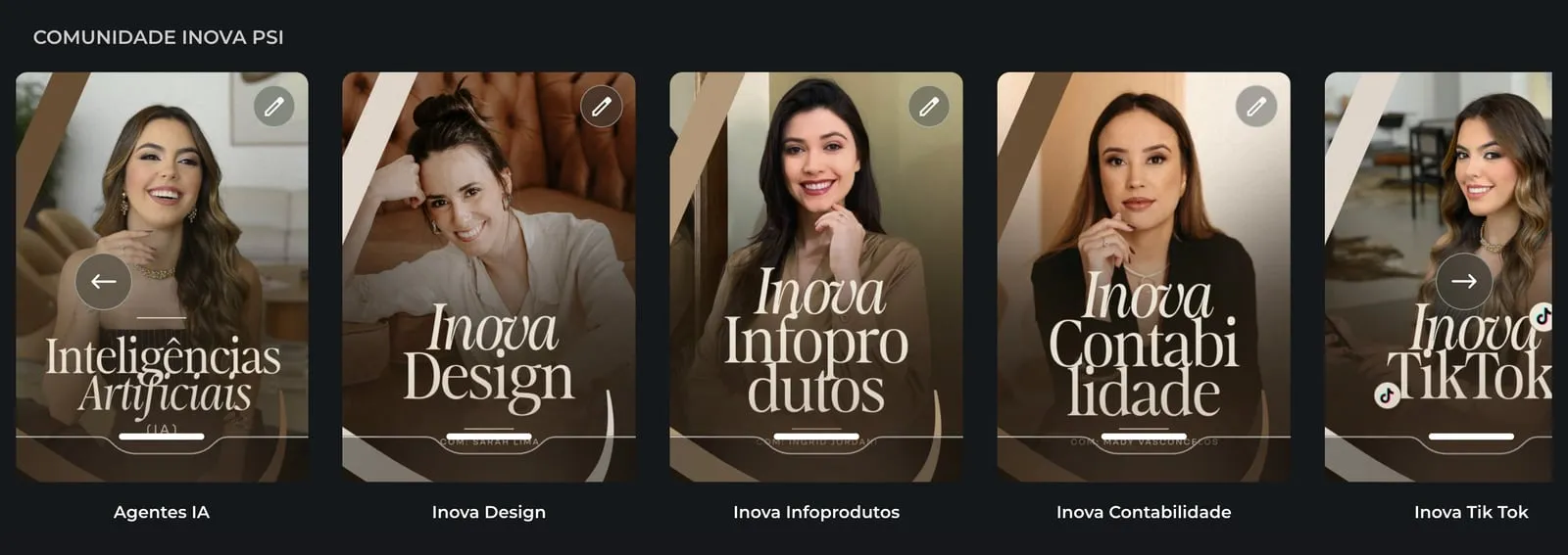 Outras trilhas da comunidade no Notion